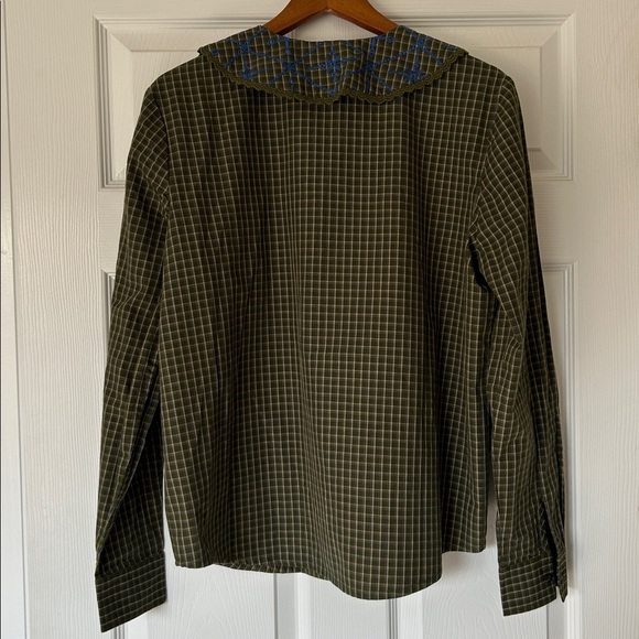 Sézane embroidered collar blouse - Picture 2 of 7